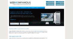 Desktop Screenshot of agence.webmeimfamous.com