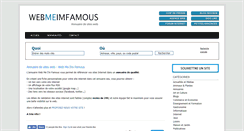 Desktop Screenshot of annuaire.webmeimfamous.com