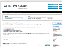 Tablet Screenshot of annuaire.webmeimfamous.com